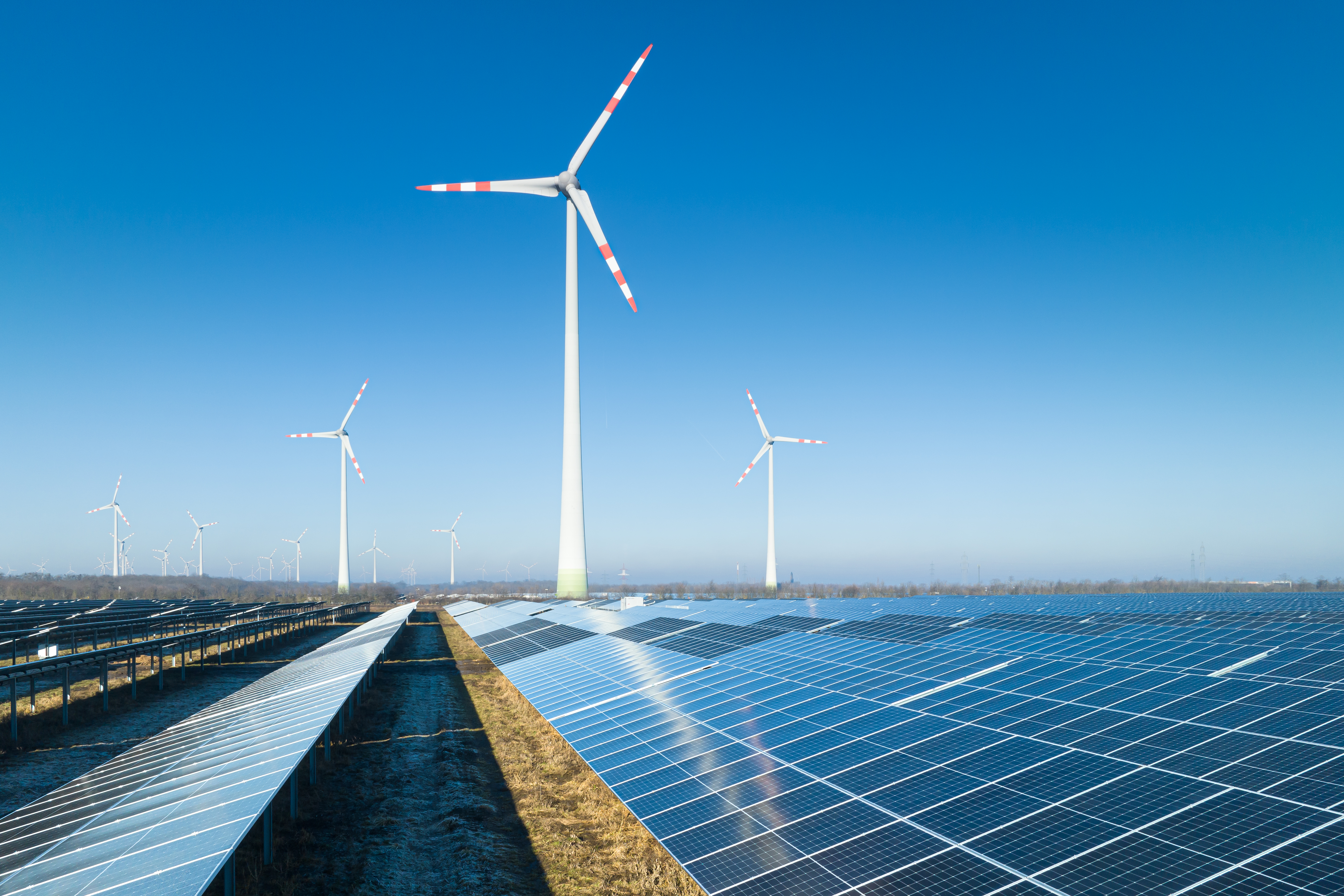 Where solar and wind energy share the same infrastructure image