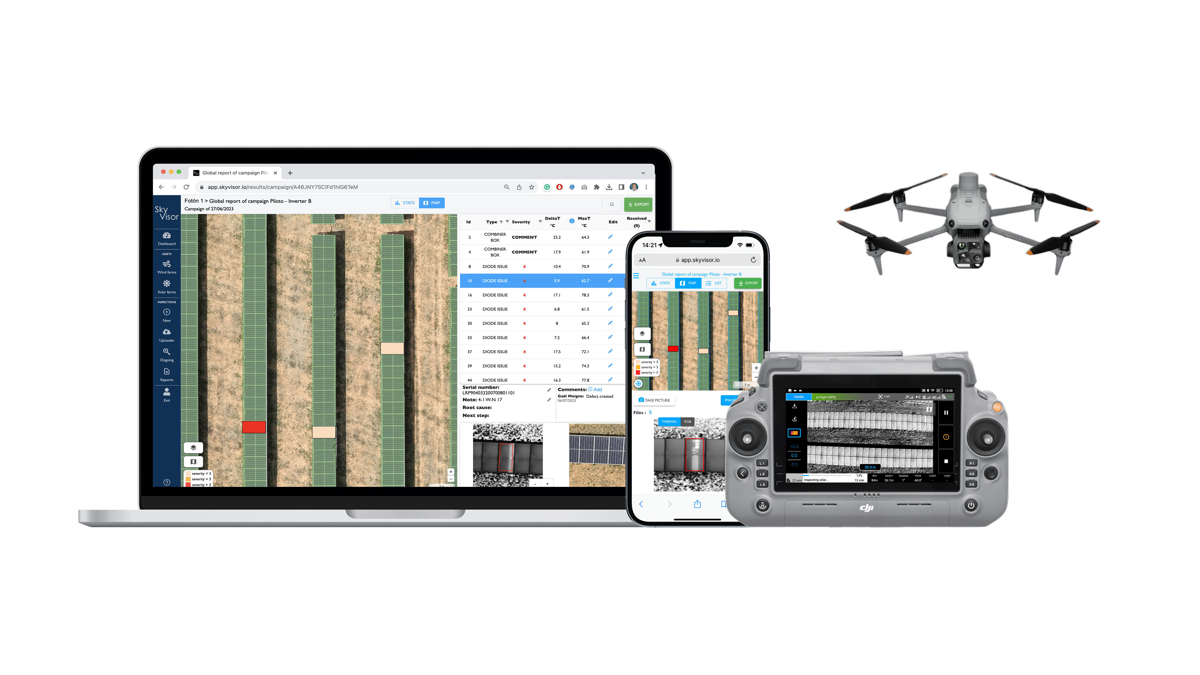 Beyond the flight: simplifying solar defect detection with AI image