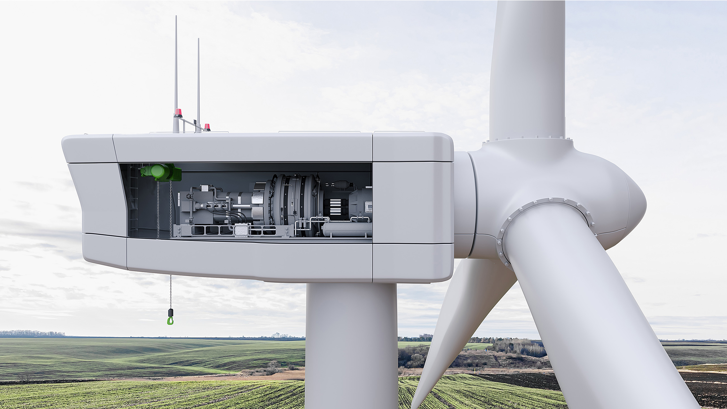 RUD neXera: the fast hoist for wind turbines image