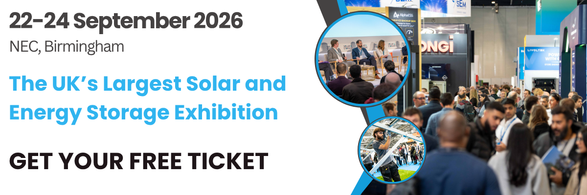 Get your free ticket to the UK's largest solar exhibition image